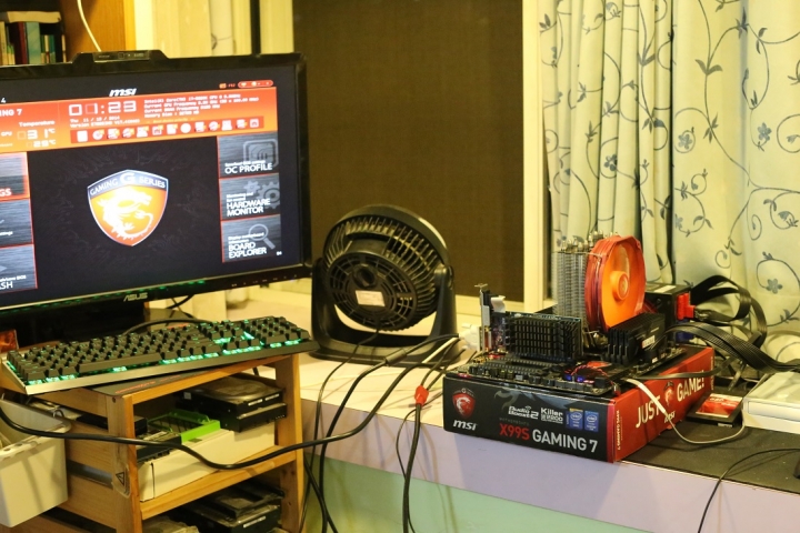 微星X99S GAMING 7 開箱啦~~!!