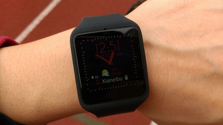 單獨使用 SONY Smart Watch 3 (SWR50) 當 GPS 手錶記錄軌跡