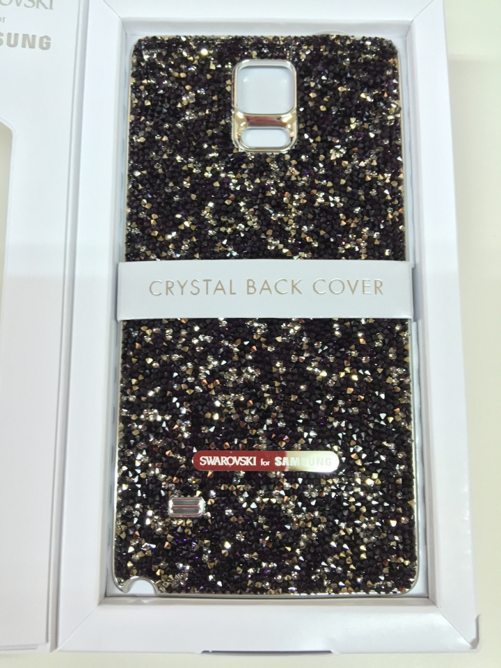 Note4 施華洛世奇背蓋閃亮亮開箱