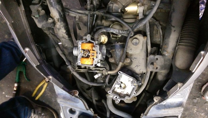 光陽18年前的50CC機車...又恢復一尾活龍