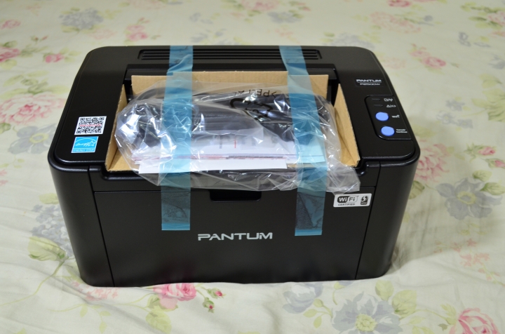 資訊展,在LENOVO旁的新牌子 奔圖「PANTUM」- P2500W