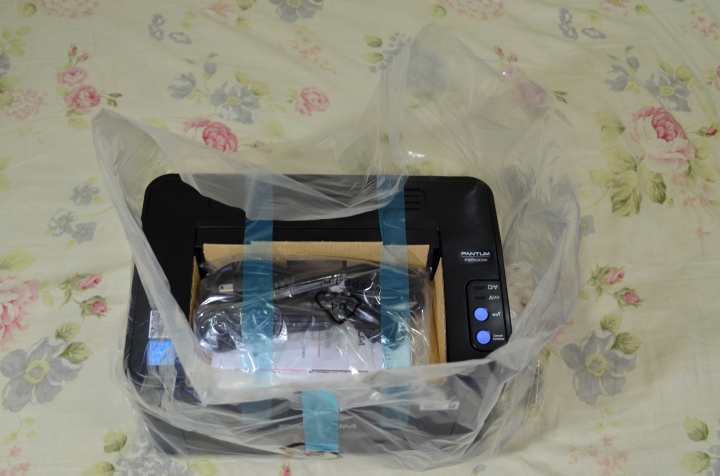 資訊展,在LENOVO旁的新牌子 奔圖「PANTUM」- P2500W