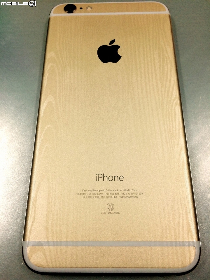 【分享】IPhone6入手!! 包膜後變木頭了?!