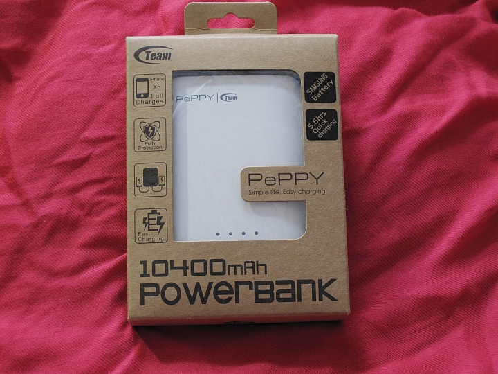 就是要白 十銓科技Peppy WP04 10400mAh 行動電源