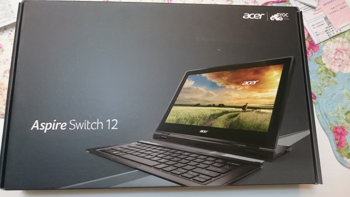 Acer switch12 極簡單開箱(5F簡單心得)