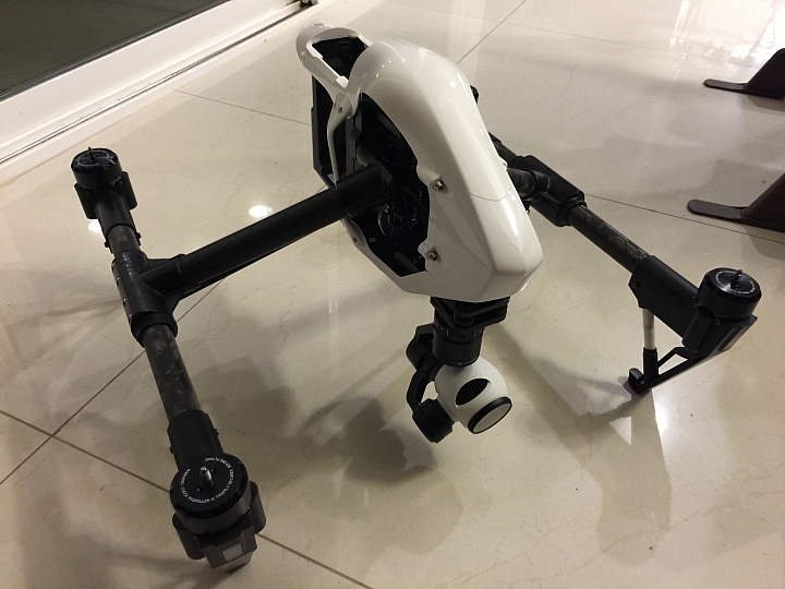 dji Inspire 1 簡單開箱