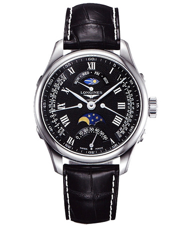 打造手腕上的品味,小資上班族錶款建議 : 浪琴四逆跳月相錶 Longines Master Retrograde Moonphases