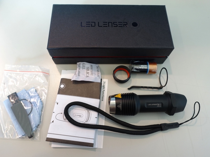 HI! LED LENSER F1 簡易開箱