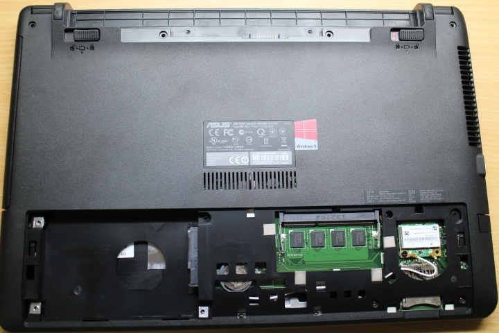 ASUS X450VC筆電小升級(換裝SSD紀錄)