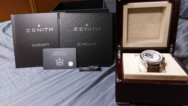 [開箱] 真力時 Zenith Chronomaster Grande Date