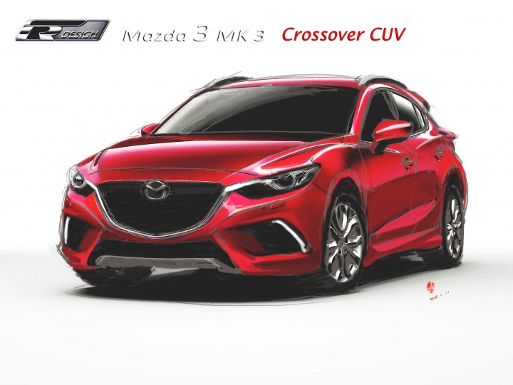Mazda 3 CROSSOVER CUV變種休旅
