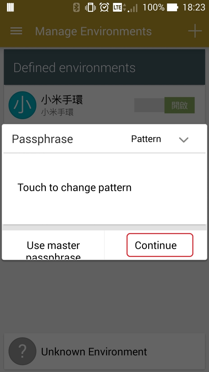 非小米手機的Android 4.4 利用小米手環解鎖方案