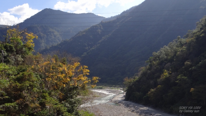 On the road again 2015/01/15 "裡冷林道" 驚鴻一撇