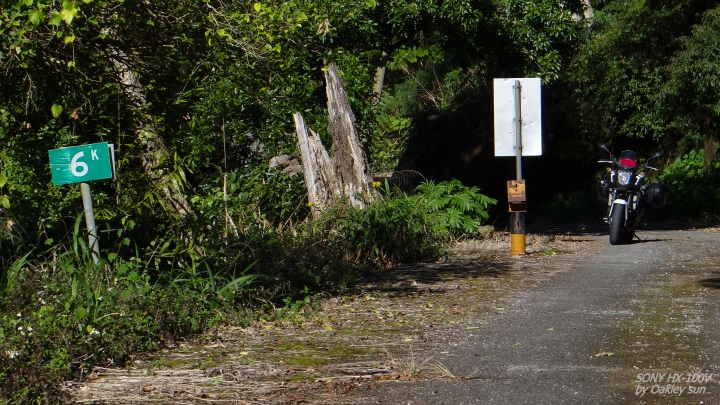 On the road again 2015/01/15 "裡冷林道" 驚鴻一撇