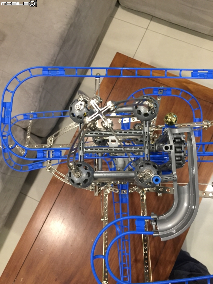 【開箱】大男孩的夢想~療癒系組裝玩具-德國eitech 組裝彈珠雲霄飛車