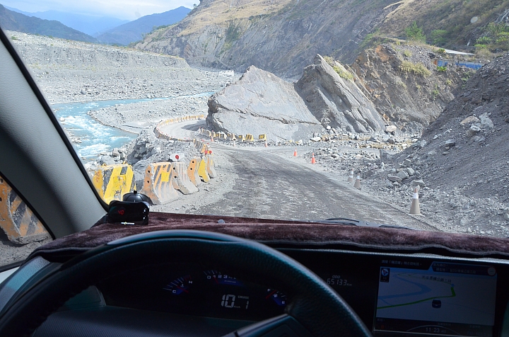 南橫通車困難:MPV+米其林Primacy 3ST開到梅山口折返探勘實測之行