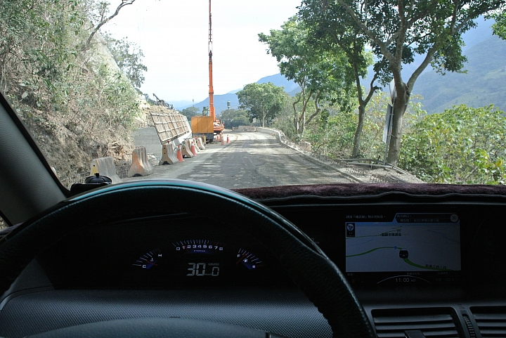 南橫通車困難:MPV+米其林Primacy 3ST開到梅山口折返探勘實測之行