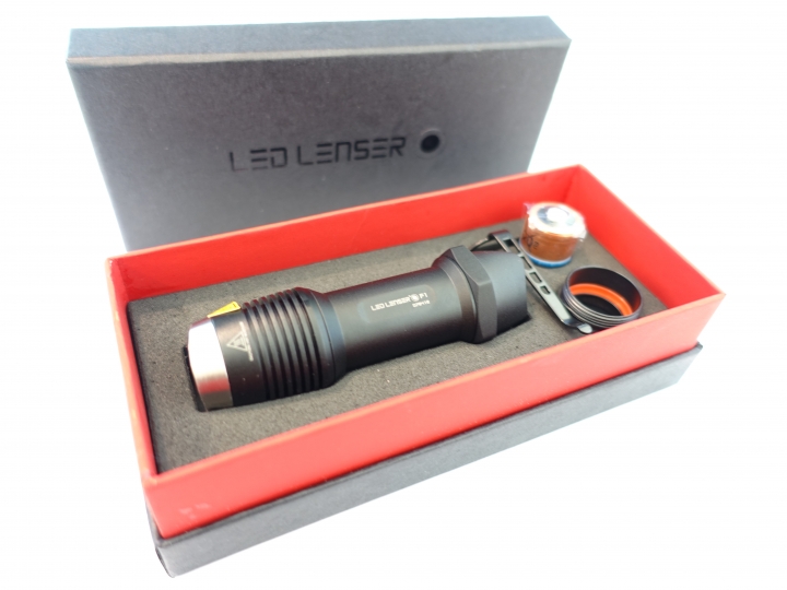 HI! LED LENSER F1 簡易開箱