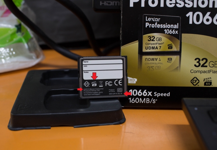 Lexar 1066x 160MB/S 32GB CF卡 網購要小心....