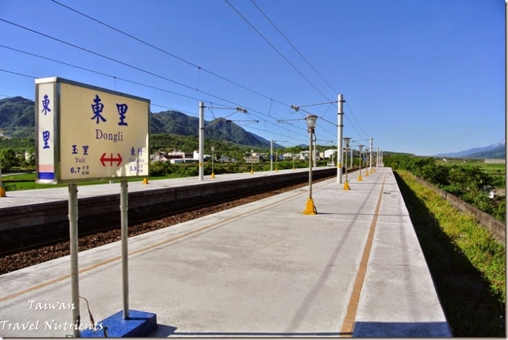 【花蓮.富里】藍天.稻田.青山–收錄花東縱谷間最美麗風景的東里車站