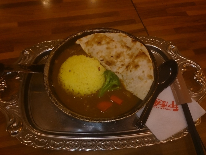 【食評】微風台北車站2樓咖哩皇宮的印度風咖哩