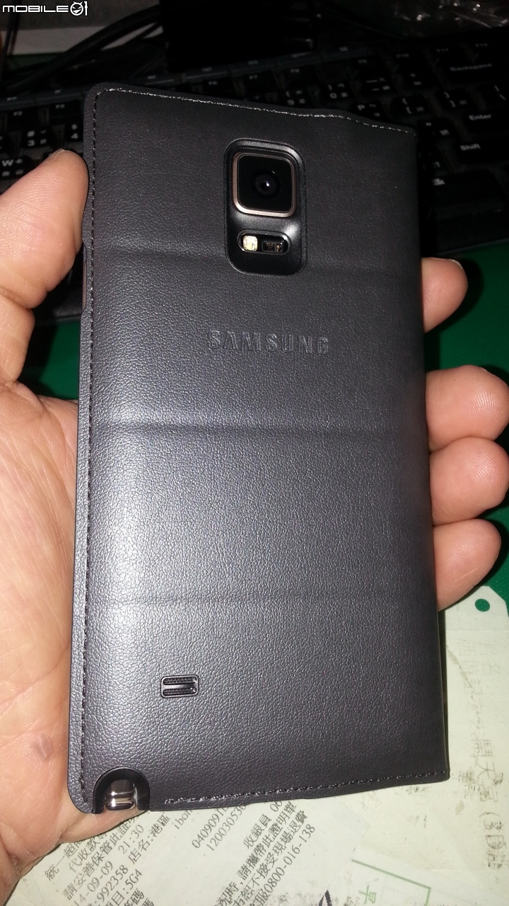 Note 4古銅金開箱