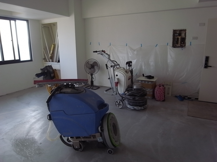 (分享)水泥拋光地板施工紀錄