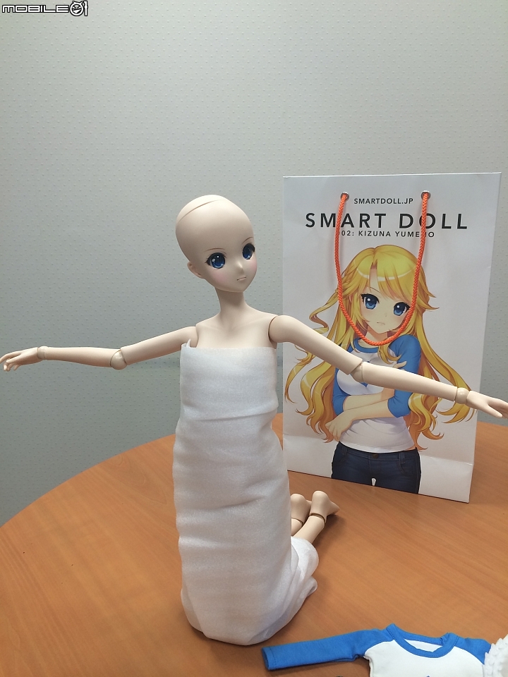 ダニー・チュー 意外驚喜大開箱!! 智能娃娃 SMART DOLL No.2 夢乃きずな !!!