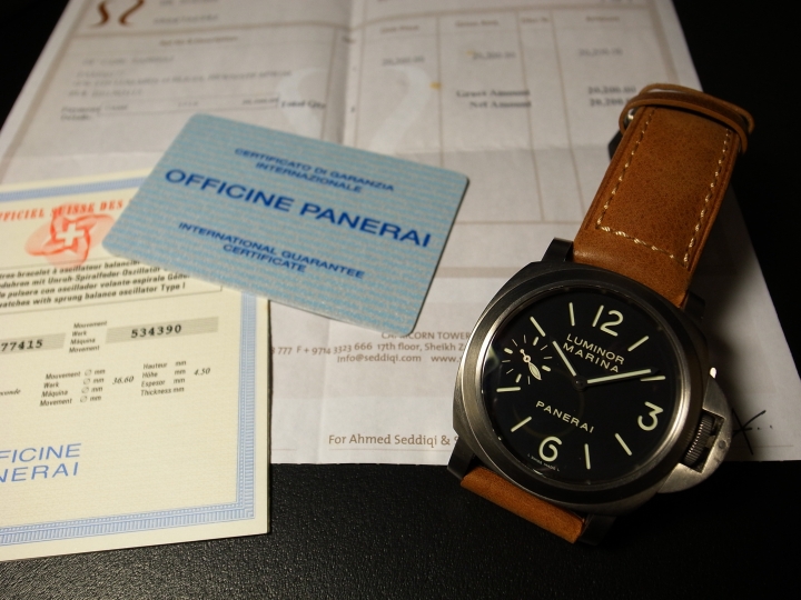 40歲了~好像也該來弄一只Panerai 了~