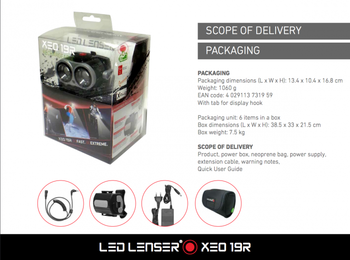 德國LED LENSER XEO 19R 高流明頭燈開箱!