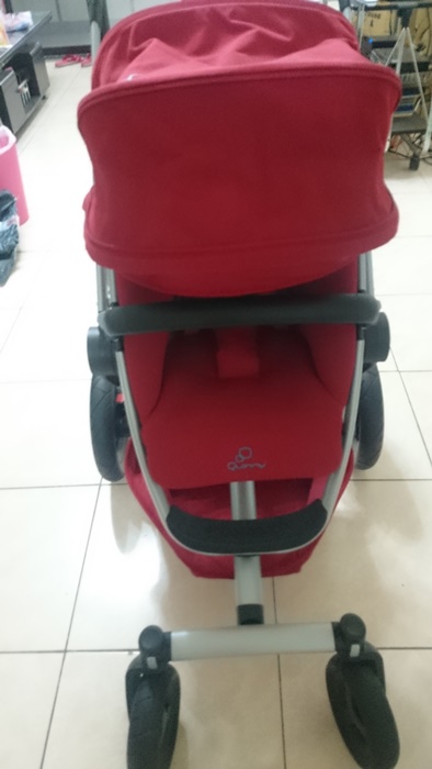 開箱】Quinny Buzz Xtra 2015 嬰兒推車 & Maxi-Cosi Pebble Plus 2015 提籃 不專業開箱