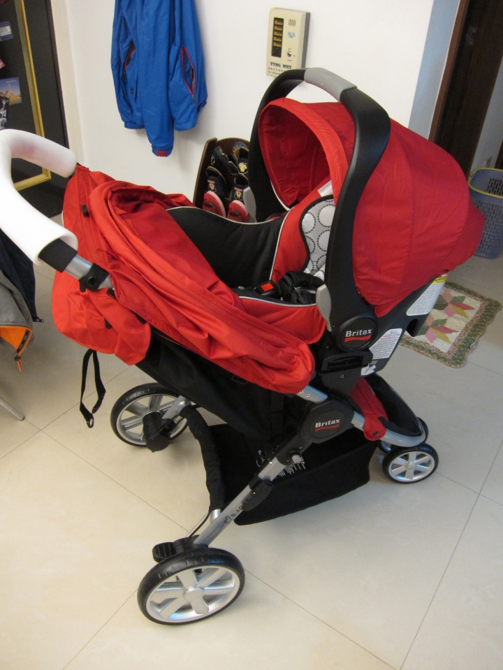 【開箱】Britax B-agile 嬰兒推車&B-safe提籃
