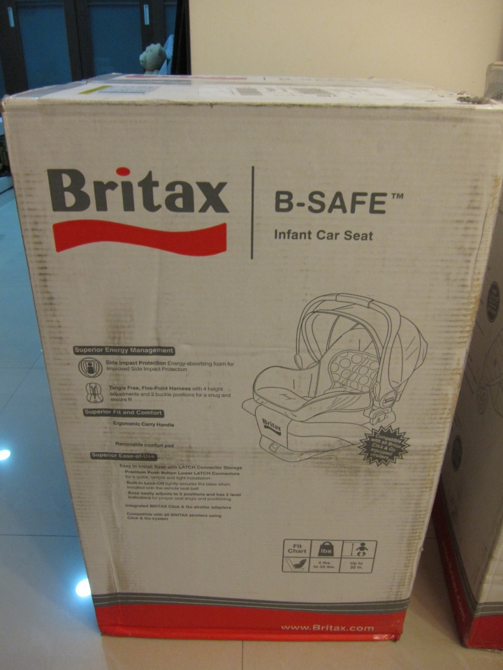 【開箱】Britax B-agile 嬰兒推車&B-safe提籃