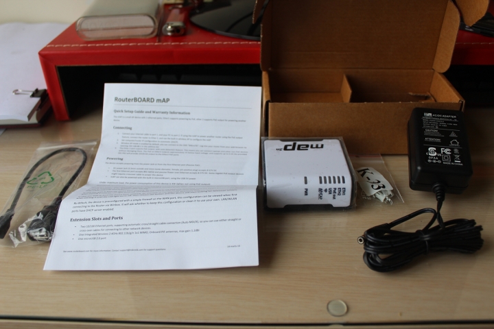 MikroTik routeros 行動Map 2n 開箱