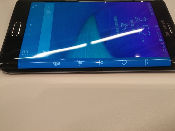 GALAXY Note Edge創世紀。領航先曲體驗會--側邊螢幕增加創意