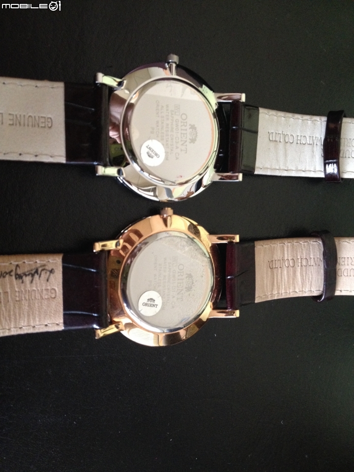 『開箱』Orient 0100AW&CW 為什麼要兩支款不同色呢?