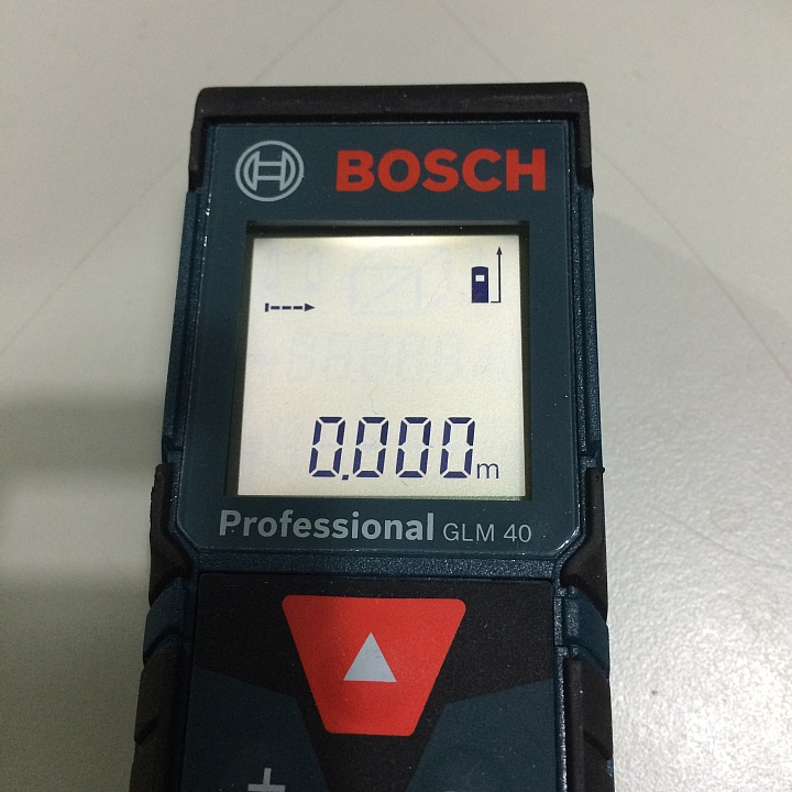 【開箱】房仲神器BOSCH台規GLM 40 Professional 雷射測距儀