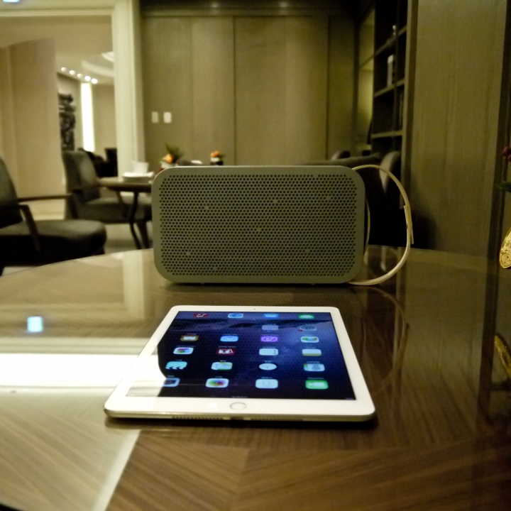 iPad Air 2 金色搭配 B&O Play 絕美藍芽喇叭開箱