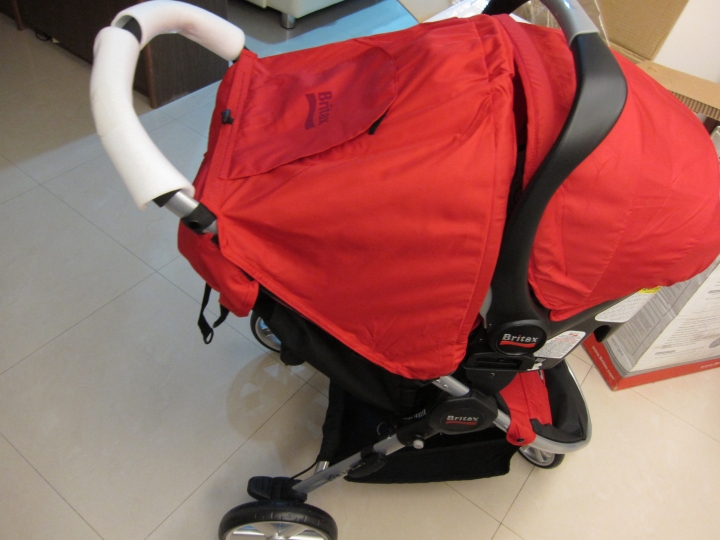 【開箱】Britax B-agile 嬰兒推車&B-safe提籃