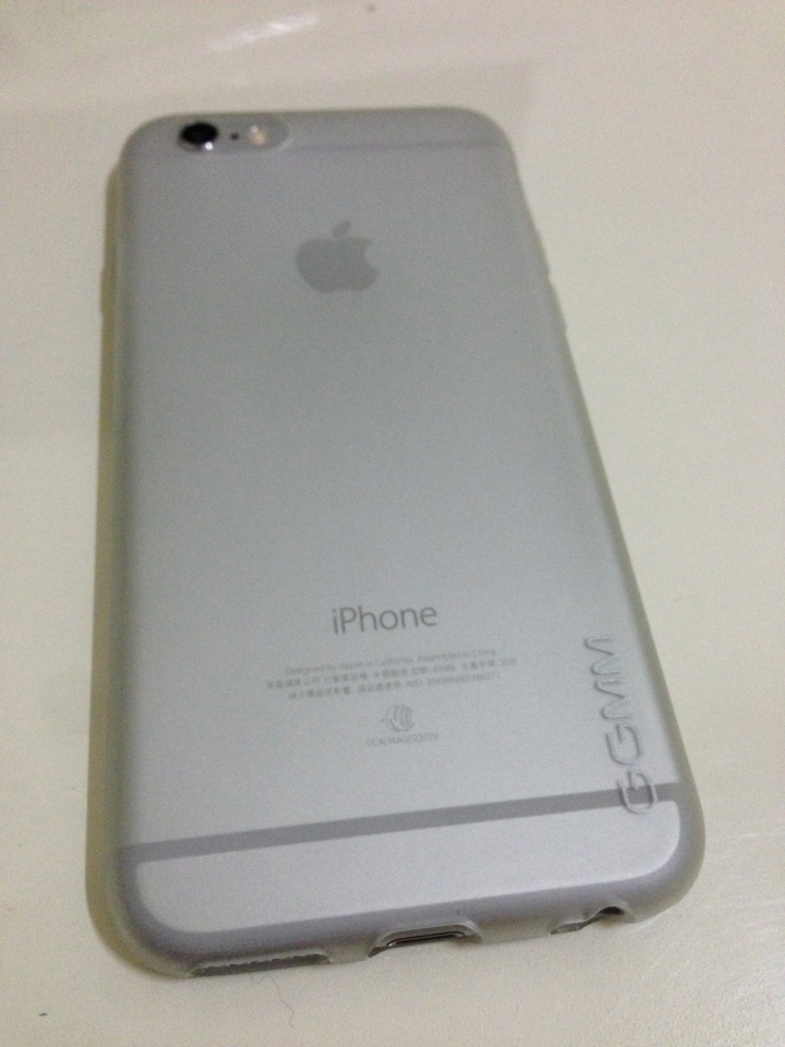GGMM IPHONE6保護殼 霧透白分享