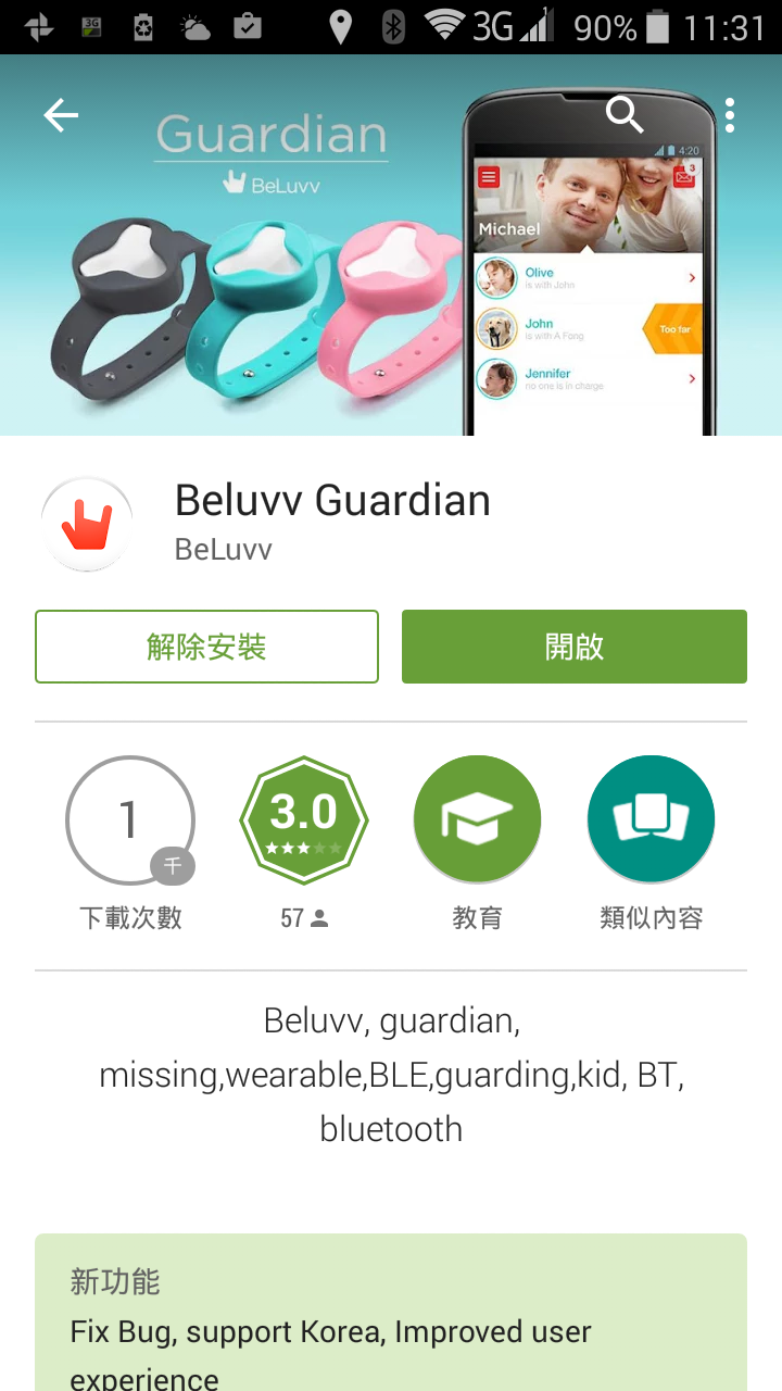 參加BeLuvv Guardian【穿戴式兒童防丟裝置–寶貝守環】試用活動分享 @ CoolMark