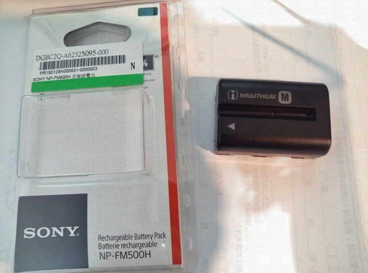 SONY原廠電池 NP-FM500H原來是不保固的!?