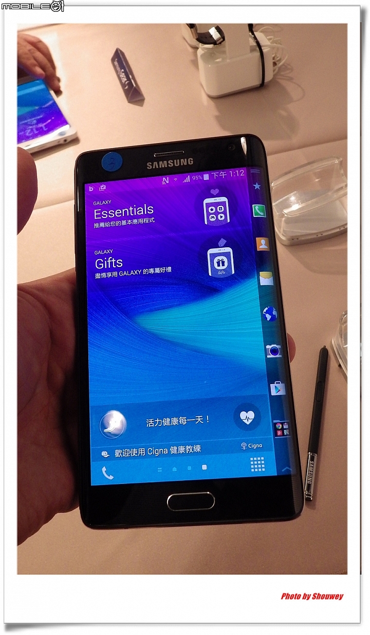 世界先曲、側動眼界----GALAXY Note Edge創世紀-- 領航先曲體驗會心得分享