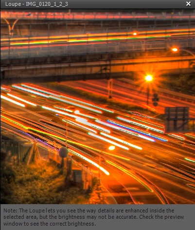 Photomatix Pro5 製作HDR點線狀高光源黑心