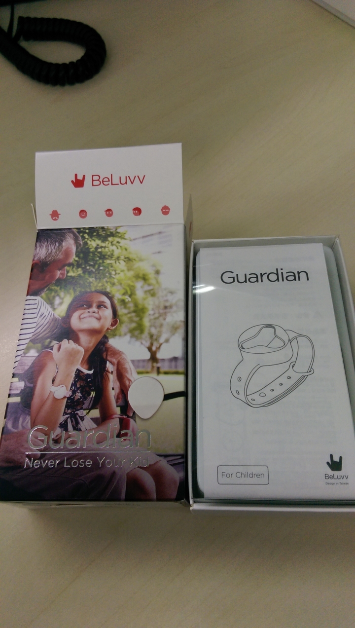 BeLuvv Guardian【穿戴式兒童防丟裝置–寶貝守環】 的試用