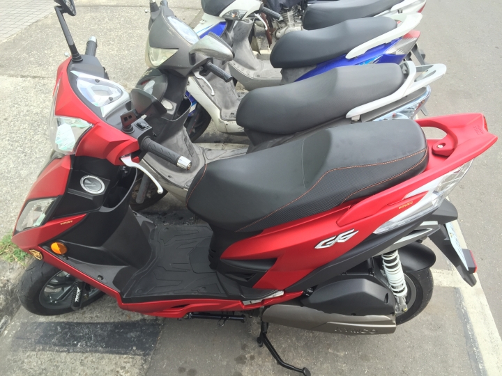 Kymco G6 150 五十週年廠慶版 麗澤紅 開箱