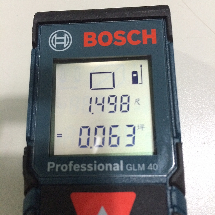 【開箱】房仲神器BOSCH台規GLM 40 Professional 雷射測距儀