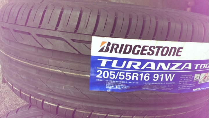 Bridgestone T001換後心得