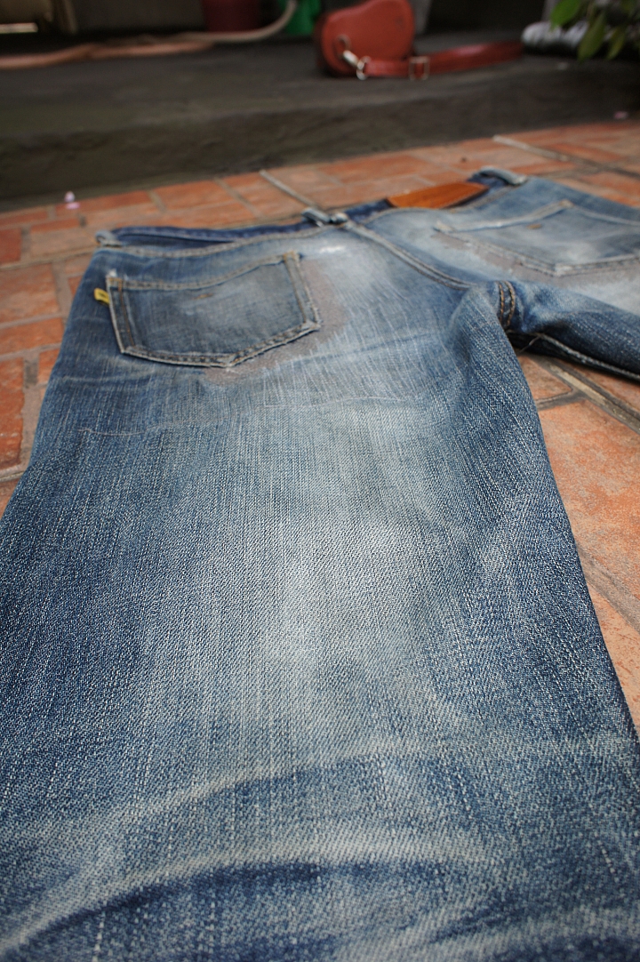 金斯大 兩年分享 Jeansda Thunderbird Slender Indigo Rigid Jeans