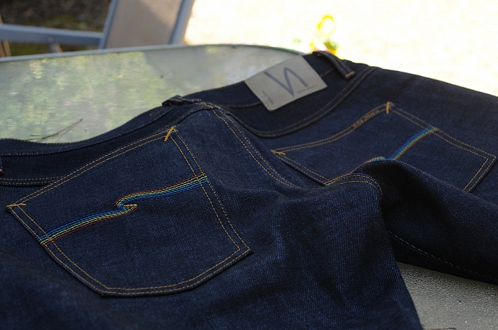 【開箱】【Nudie六色彩虹】 Rainbow Grim Tim 14oz - 【1000 limited】